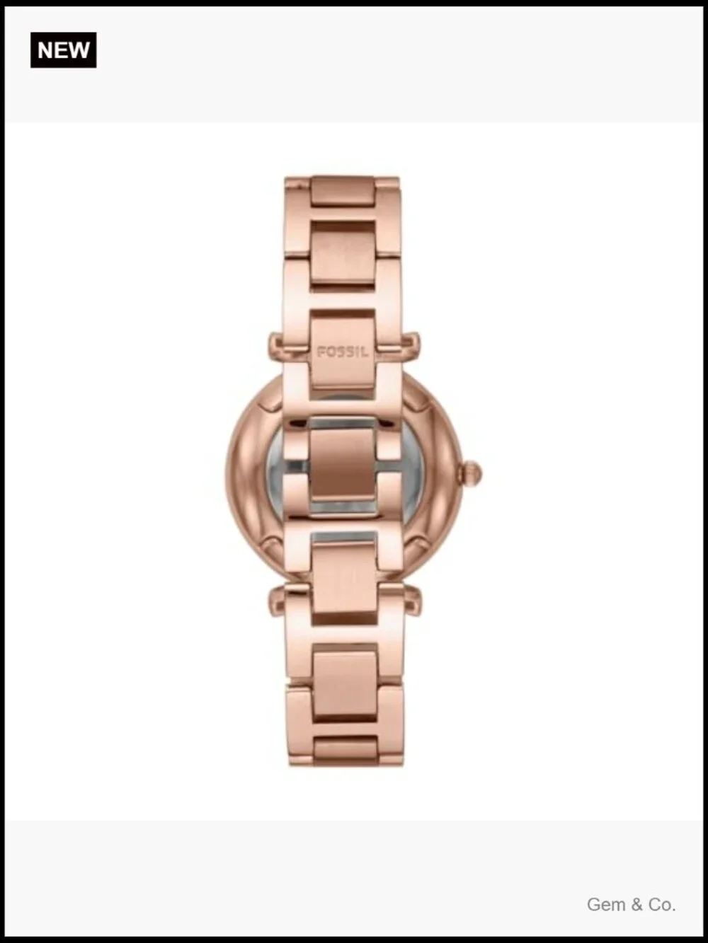 Fossil Women's Watch and Bracelet Set Carlie Three-Hand Stainless Steel